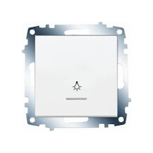 Viko Karre/meridian Beyaz Işıklı Light Mekanizma Çerçeve Hariç Viko