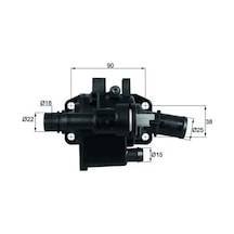 Citroen Xsara Termostat 1.4 Hdi 2003-2005 Mahle Th4283 Citroen Xsara Termostat 1.4 Hdi 2003-2005 Mahle Th4283