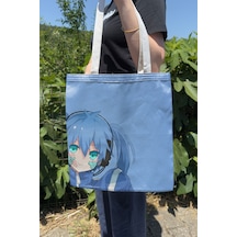 Zipzap Kagerou Project V3 Yazlık Kışlık Çift Taraflı Kanvas Baskı Bez Çanta Anime Çantası