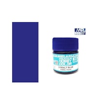 10 Ml. Cobalt Blue Aqueous Serisi Maket Boyası, Mr.hobby H465 Standart
