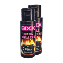 Sıxx Oil For Analreıaxoil 2 Adet Bay Yağ 60 Ml