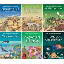 İlk Bilim Kütüphanem-dinozorlar+hayvanların Dünysı+minik Canlılar+okyanuslar+yaşayan Dünya+yıldızlar