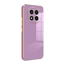 Xiaomi Redmi Note 14 Pro 4g Uyumlu Kılıf Volet Silikon - Mor