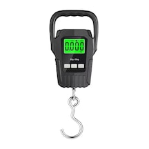 Dijital El Kantarı, 50 Kg Kapasiteli, Taşınabilir Askılı Tartı, Büyük Ekranlı, Hassas Ölçüm