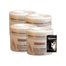 Süper Three Brand 4lü Adet Arnavut Kremi Whitens Cream Kremi 100 Ml + 1 Adet Jel Hediye