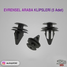 Evrensel Araba Klipsleri 5 Adet Araba Klipsleri