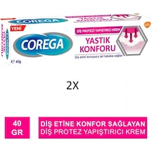 Maximum Tutuş Konfor Diş Protezi Yapıştırıcı Krem 40 Gr 2 Adet