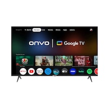 Onvo 65OVF9001UQ 65" Uydu Alıcılı 4K Ultra HD Google Smart QLED TV