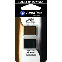 Daler Rowney Aquafine Tablet Sulu Boya Sepia Hue / Payne's Grey