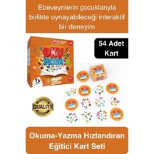 Oku Yorum Dikkat Oyunu Okuma Yazmayı Güçlendirir Hızlandırır Öğretici Eğitici Kutulu Zeka Beceri