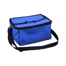 Piknik Çantası Termos Çanta 21 L Oto Buzluk Soğuk Tutucu Çant Mavi