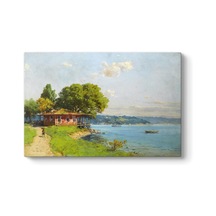 Hoca Ali Rıza - İstanbul Tablosu 90 X 60 -
