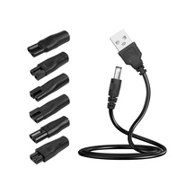 Mh-5v 6 Adet, 1 M Usb Şarj Cihazı Elektrikli Tıraş Makineleri Ve Jiletler İçin