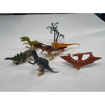 Plastik Oyuncak Dinozor Seti Dinozorlar 7 Parça Dinazor Hayvan Figürü