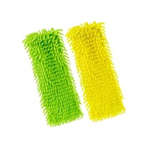 Mikrofiber Mop Yedeği, 2 Adet 50 Cm Asorti Renk, Süper Emici, Süper Yumuşak, Güçlü Temizlik B