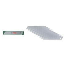 Ayrex Bosch Kırma Bıçağı 18 Mm, 10 Adet Maket Bıçağı/maket Bıçağı İçin Yedek Bıçaklar Yüksek Kaliteli Genel