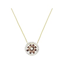 Altın Çiçek Kolye T004361