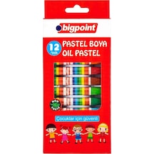 Bigpoint Pastel Boya 12 Renk 6'lı Pkaet