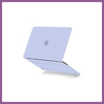 Bezos Macbook Pro 13 2020 Macbook Buzlu Kapak - Lila Rengaren