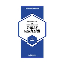 Arabuluculuk Ve Arabuluculuktataraf Vekilliği 2.baskı