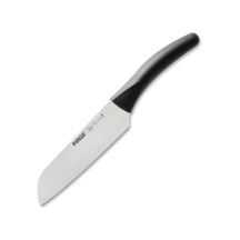 Deluxe Santoku Bıçağı 17 Cm Siyah