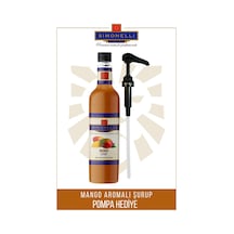 Simoenlli Kahve Şurubu Mango Aromalı 700 ML + Pompa Simonelli