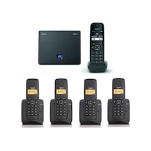 Gigaset AS690 IP 5 Dahili Dect Telsiz Kablosuz Telefon Santrali