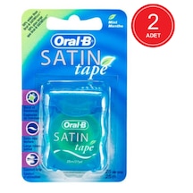 Oral-B Satin Tape Nane Aromalı Diş İpi 25 M x 2 Paket