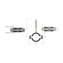 Trifonlu Boru Kelepçesi 3/4