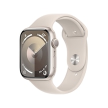 Apple Watch Series 9 GPS 45 MM Alüminyum Kasa Spor Kordon M/L Akıllı Saat (Apple Türkiye Garantili)
