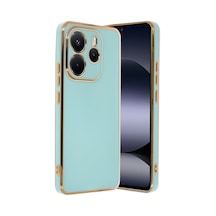 Xiaomi Redmi Note 14 4g Uyumlu Kılıf Volet Silikon - Açık Yeşil