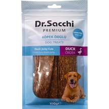 Dr.sacchi Premium Ördek Kuru Kesim Jerky Tahılsız Köpek Ödülü 100 Gr