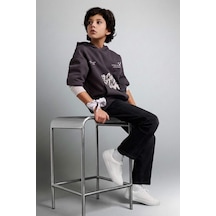 Defacto Erkek Çocuk Straight Fit Düz Paça Jean Pantolon G6202a825cwnm40 Siyah-nm40