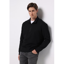 Colins Comfort Fit Erkek Siyah Sweatshirt Cl1076495 Q1.v2 Blk Siyah Colins Comfort Fit Erkek Siyah Sweatshirt Cl1076495 Q1.v2 Blk Siyah