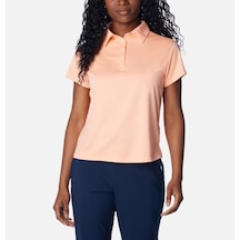 Columbia Tidal Tee Ss Polo Kadın Kısa Kollu Polo T-shirt Fl2697 Turuncu