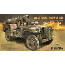 Meng Vs012 1/35 Ölçek, Mb Alev Silahlı Askeri Cip, Plastik Model Kiti-50749