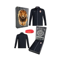 Galatasaray Tam Fermuarlı Sweat + Bileklik Set Kutulu 001