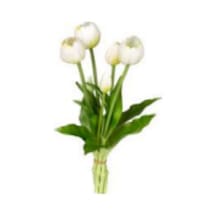 Yapay Çiçek Papatya Demet Beyaz 35 Cm Çok Renkli