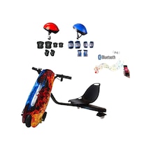 Citymate Drift Car Elektrikli Kaykay Bluetooth Dirift Kar Hoverboard Scooter + Koruma Ekipmanı D10