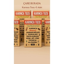 Karınca Tozu 5 Adet 75 Gr Kene & Bit & Pire & Tahta Kurusu & Hamam Böceği