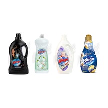 Bingo Siyahlar İçin Sıvı Det. 4l + Sıvı Bulaşık Deterjanı 1500 Ml + Soft 3lt + Soft Yumuşatıcı 1440 Ml 4'lü Set Diğer