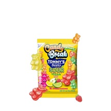 American Foods Candy Break Tommy's Bears Karışık Meyveli Ekşi Yumuşak Şeker 128 G