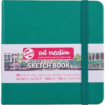 Talens Art Creation Sketch Book 12x12 CM 140g 80 Yaprak Forest Gre