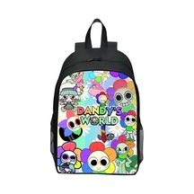 Goldenqian Dandy's World Kitap Çantası Omuz Çantası Ualıeb Renkli