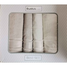 Özdilek Colourıst Best Set (Hamam Takımı) Bej-Krem