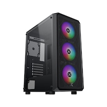 Xıgmatek Duo X Siyah Odın Iı 4x120mm Rgb Fanlı 750w 80plus Midt Atx Gamıng Kasa