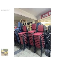 Kahve Sandalyesi 20 Adet Kırmızı