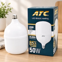 50 W Led Torch Ampul Beyaz - Çok Renkli
