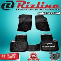 Rizline Peugeot 207 3D Paspas Havuzlu Siyah Hb 2006-2012 Arası N11.31421
