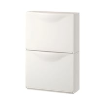 Trones Beyaz Ayakkabı Dolabı 52x39 Cm Beyaz Beyaz